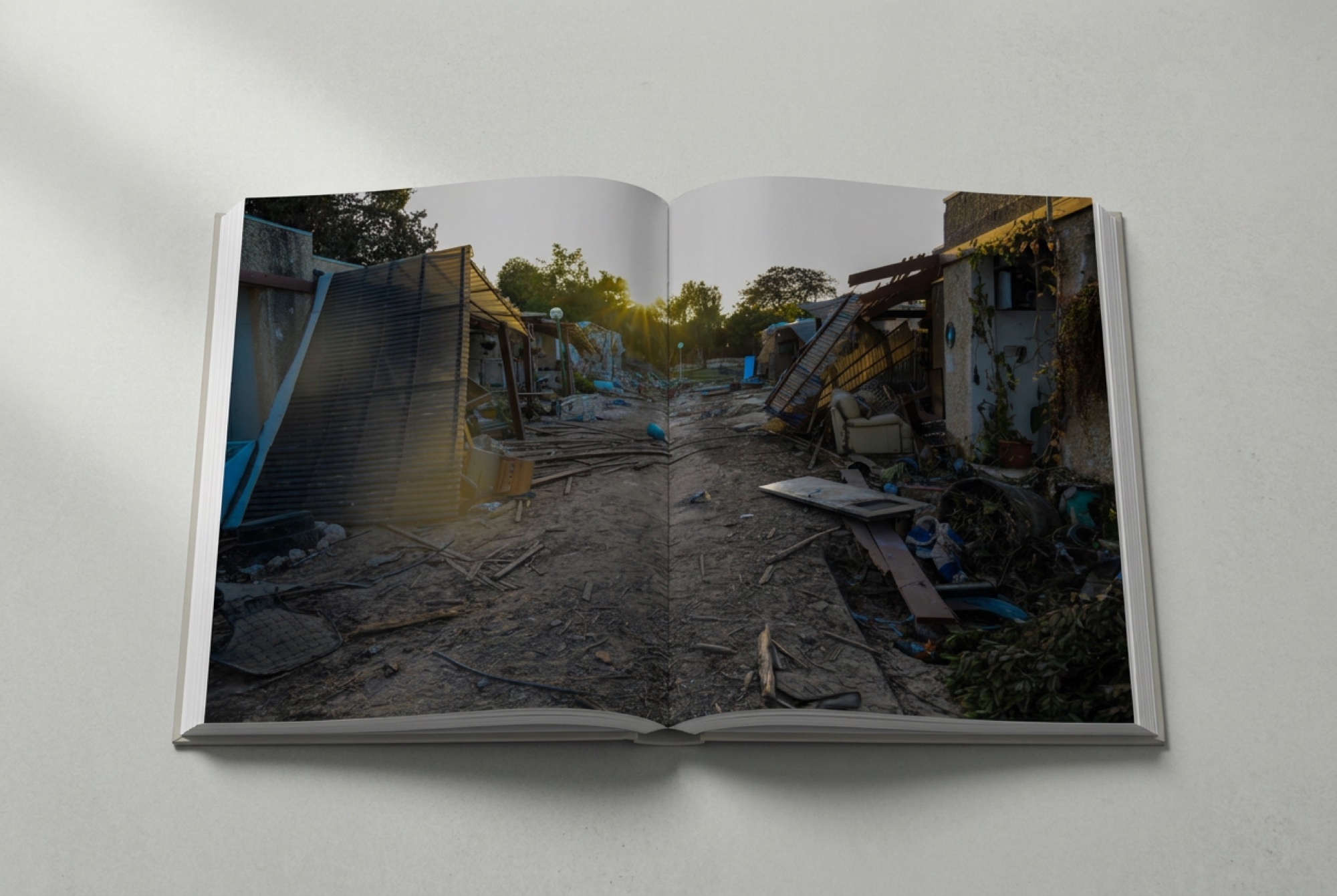 A spread from the book