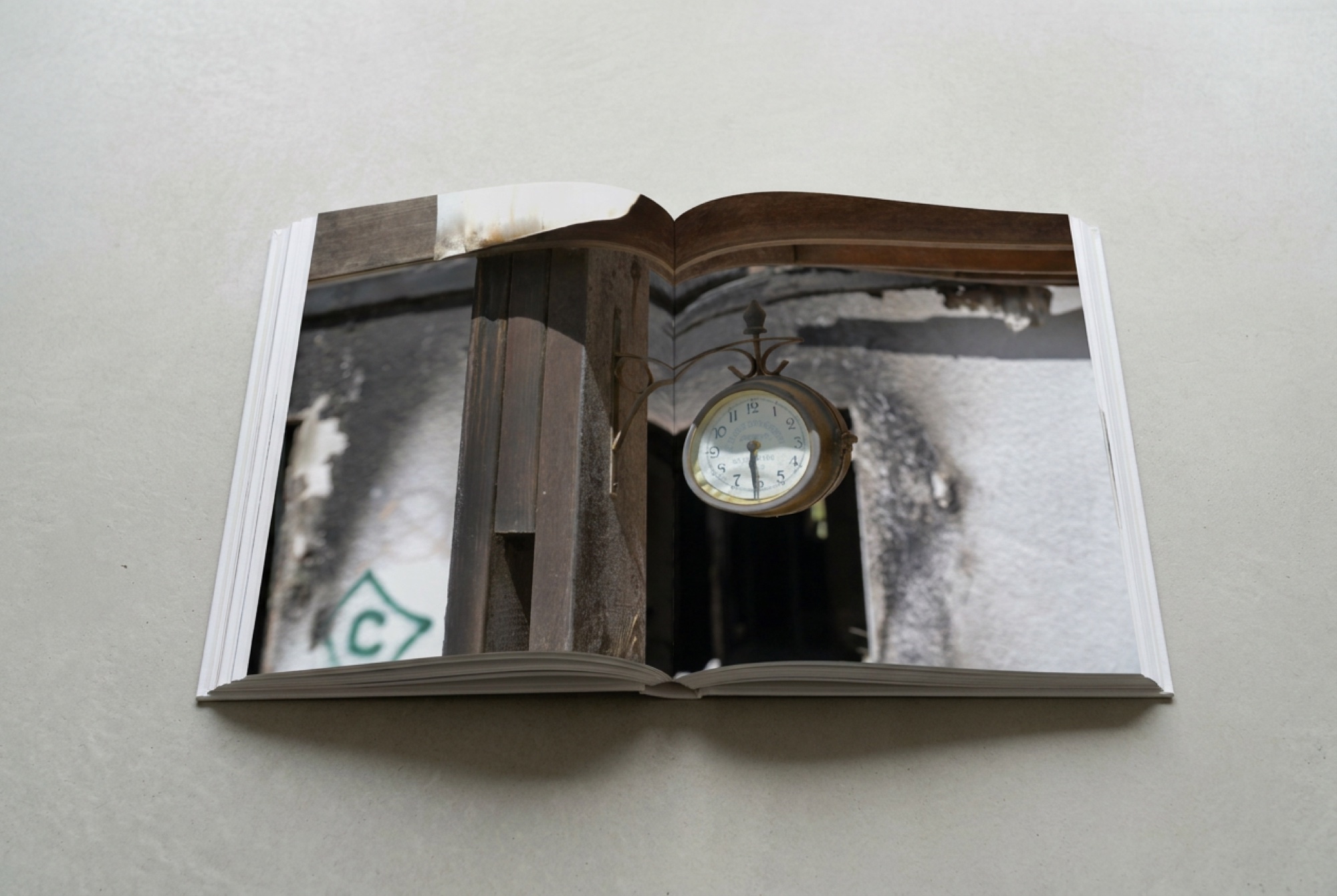 A spread from the book